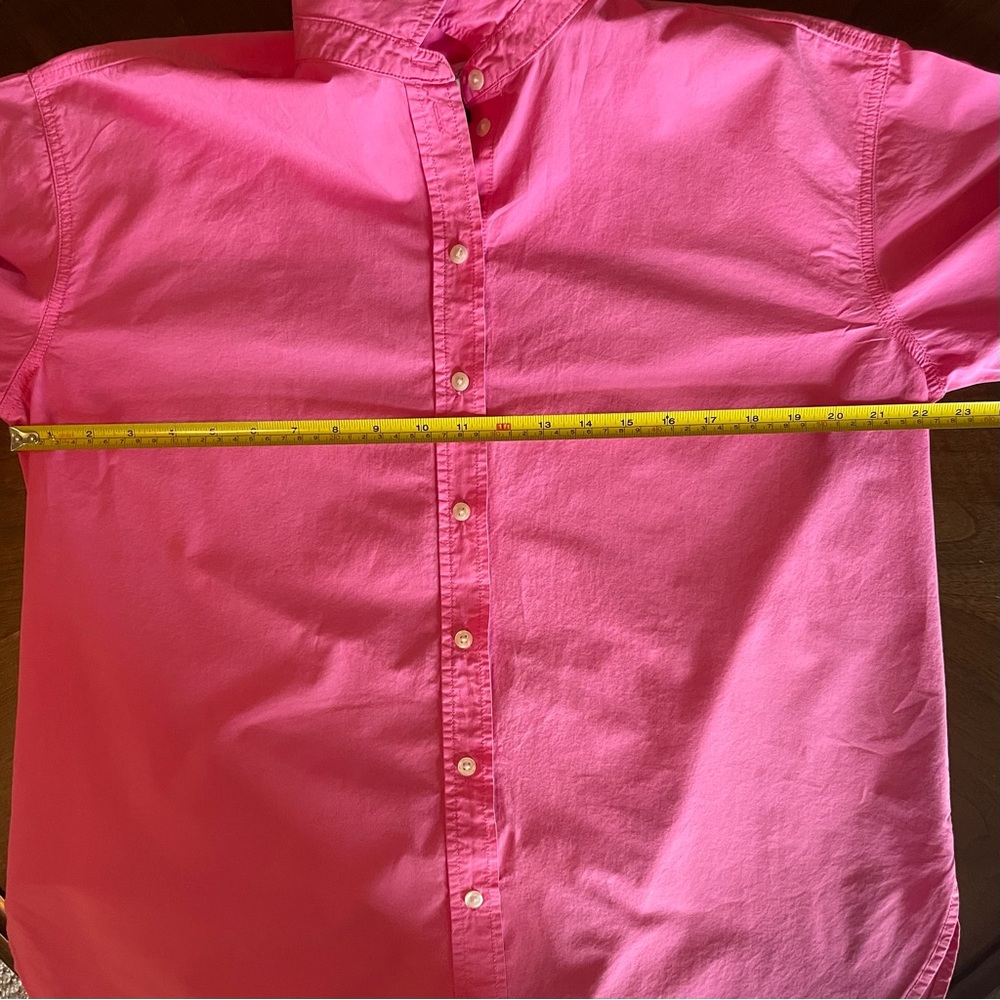 UNIVERSAL THREAD Oversized Pink Button-Down Shirt… - image 6